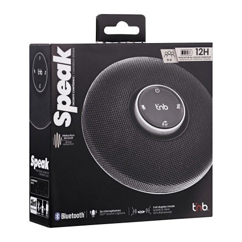 T'nB Enceinte de conférence Bluetooth et filaire (CFSPEAKERBT) - Achat / Vente Vidéoconférence sur Cybertek.fr - 1