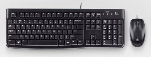 Logitech Classic Desktop MK120 - Pack Clavier/Souris - Cybertek.fr - 1