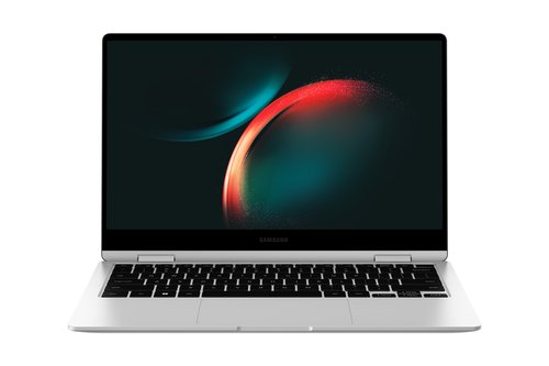 image produit Samsung Galaxy Book3 360 Hybride Tactile Argent Cybertek