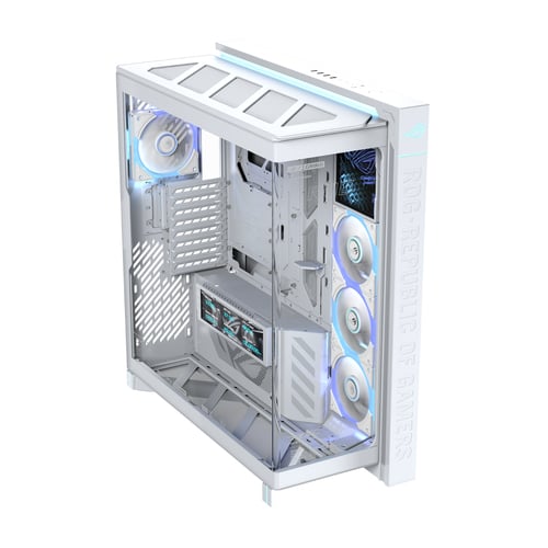 Asus ROG Cronox GR801 Blanc Blanc - Boîtier PC Asus - Cybertek.fr - 1
