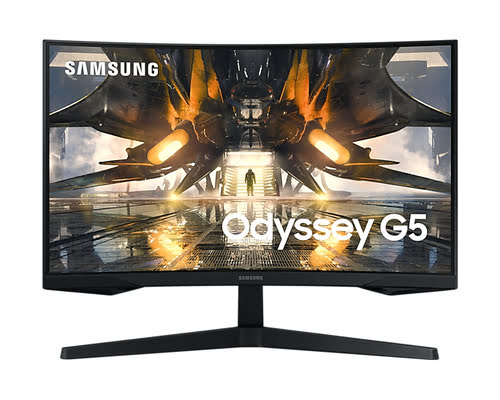 image produit Samsung Odyssey G5 LS27AG550EU -27"inc./VA/1ms/QHD/165Hz Cybertek