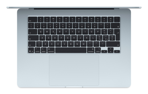 Apple Macbook Air MC7A4FN/A - M4 15" 16Go 256Go Bleu ciel (MC7A4FN/A) - Achat / Vente MacBook sur Cybertek.fr - 1