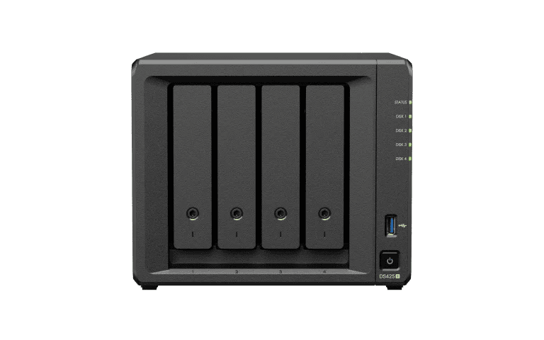 Synology DS425+ - 4 Baies avec 4 disques de 4To RED Plus - Serveur NAS - 2