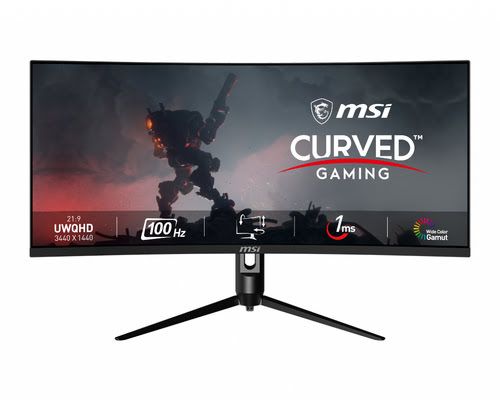 MSI 34 pouces  9S6-3DB64H-051 - Ecran PC MSI - Cybertek.fr - 0