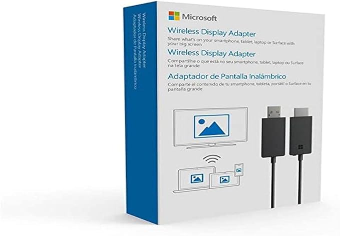 Wireless Display Adapter (Miracast)	 - Streaming Microsoft - 1