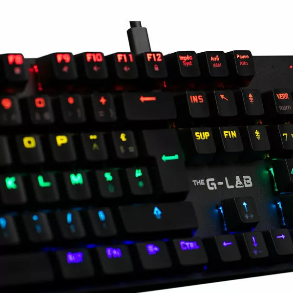 The G-LAB Keyz Carbon Ex - Clavier PC The G-LAB 