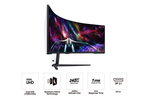Samsung 57 pouces  LS57CG952NUXEN - Ecran PC Samsung - Cybertek.fr - 11