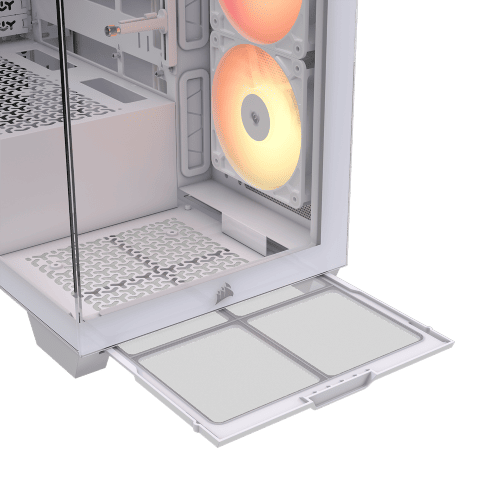 Corsair 3500X RS-R ARGB Blanc + RM1000e Blanc Blanc - Boîtier PC - 7