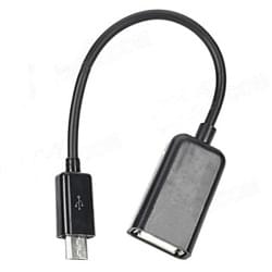 image produit DUST Cable Micro USB vers USB A Femelle pour Tablette Cybertek