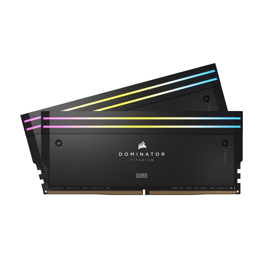 Corsair Dominator Titanium RGB 64Go (2x32Go) DDR5 6000MHz - Mémoire PC Corsair sur Cybertek.fr - 2