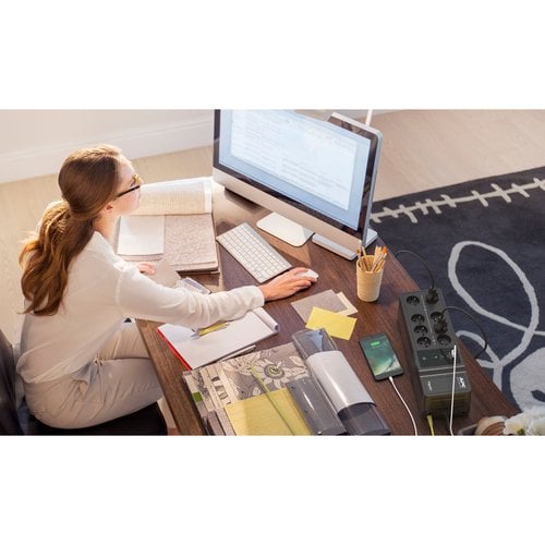 Back UPS 1050VA - BE1050G2-FR - Onduleur APC - Cybertek.fr - 5