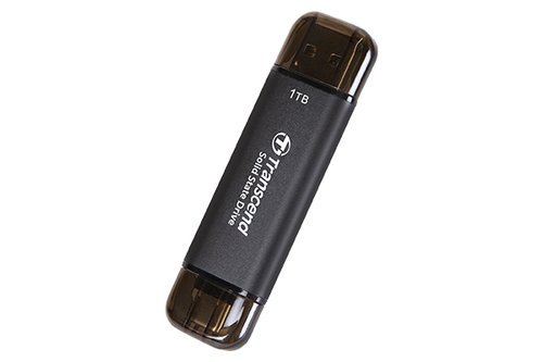 Transcend ESD310C USB Type C/A 512Go (TS512GESD310C) - Achat / Vente Disque SSD externe sur Cybertek.fr - 1
