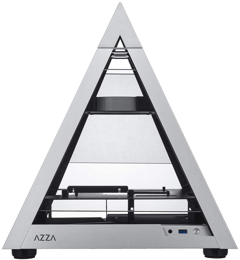 Azza Pyramid MINI 806 Gris - Boîtier PC Azza - Cybertek.fr - 3