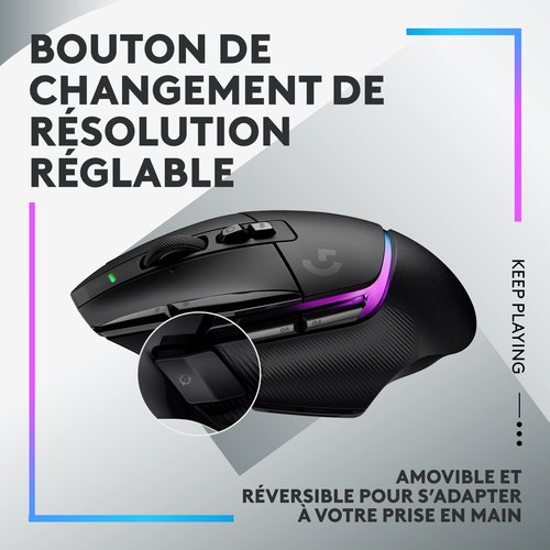 Logitech G502 X PLUS BLACK - Souris PC Logitech - Cybertek.fr - 13