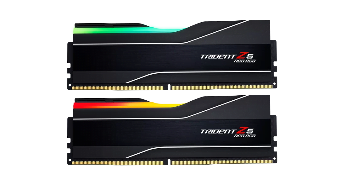 G.Skill Trident Z5 Neo RGB 48Go (2x24Go) 5600MHz - Mémoire PC G.Skill sur Cybertek.fr - 0