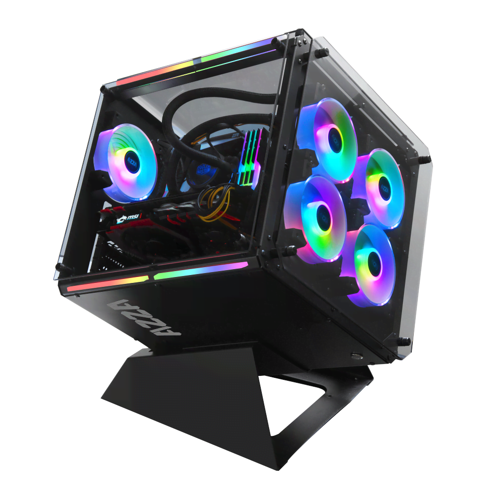 Azza Cube 802F Noir - Boîtier PC Azza - Cybertek.fr - 2