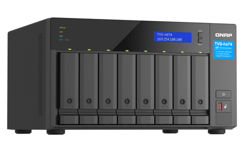 Qnap TVS-H874X-I9-64G - 8 HDD - Serveur NAS Qnap - Cybertek.fr - 3