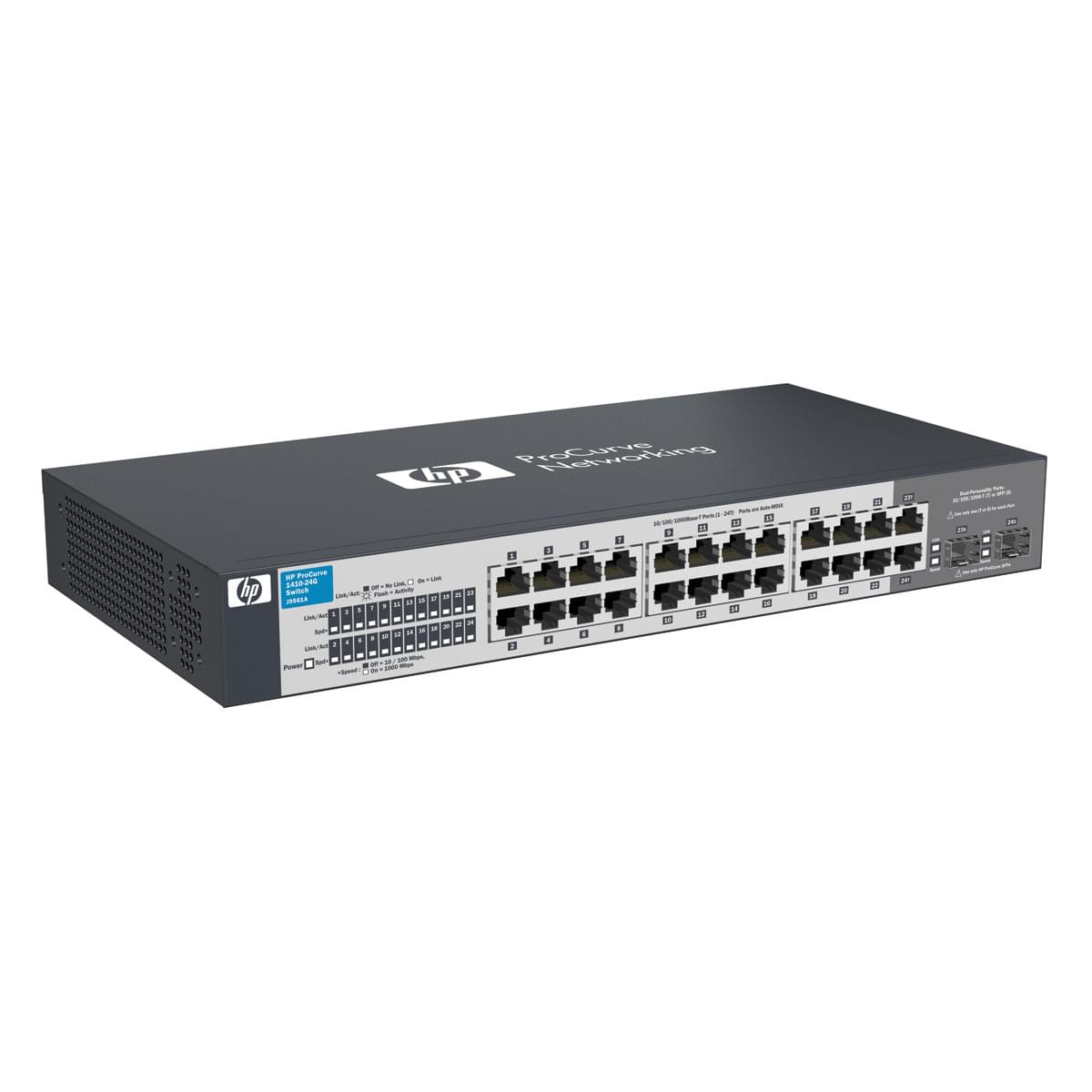 Switch HP ProCurve 1410-24G - 24 ports/22x10/100/1000 +2xSFP - 0