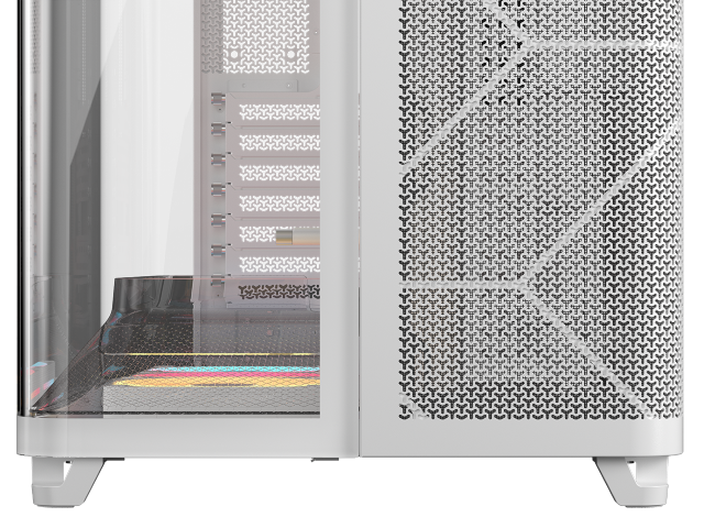 Corsair Air 5400 LX-R RGB Link Blanc Blanc - Boîtier PC Corsair - 4