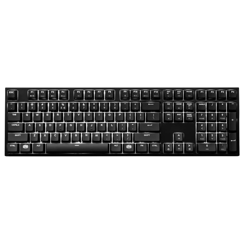 Cooler Master MasterKeys PRO L Wh.LED MX Red SGK-4070-KKCR1-FR - Clavier PC - 3