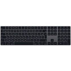 Apple Magic Keyboard avec pavé numérique - Gris Sidéral