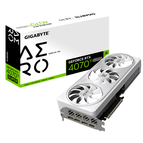 Gigabyte GeForce RTX 4070 Ti SUPER AERO OC 16G - Carte graphique - 0