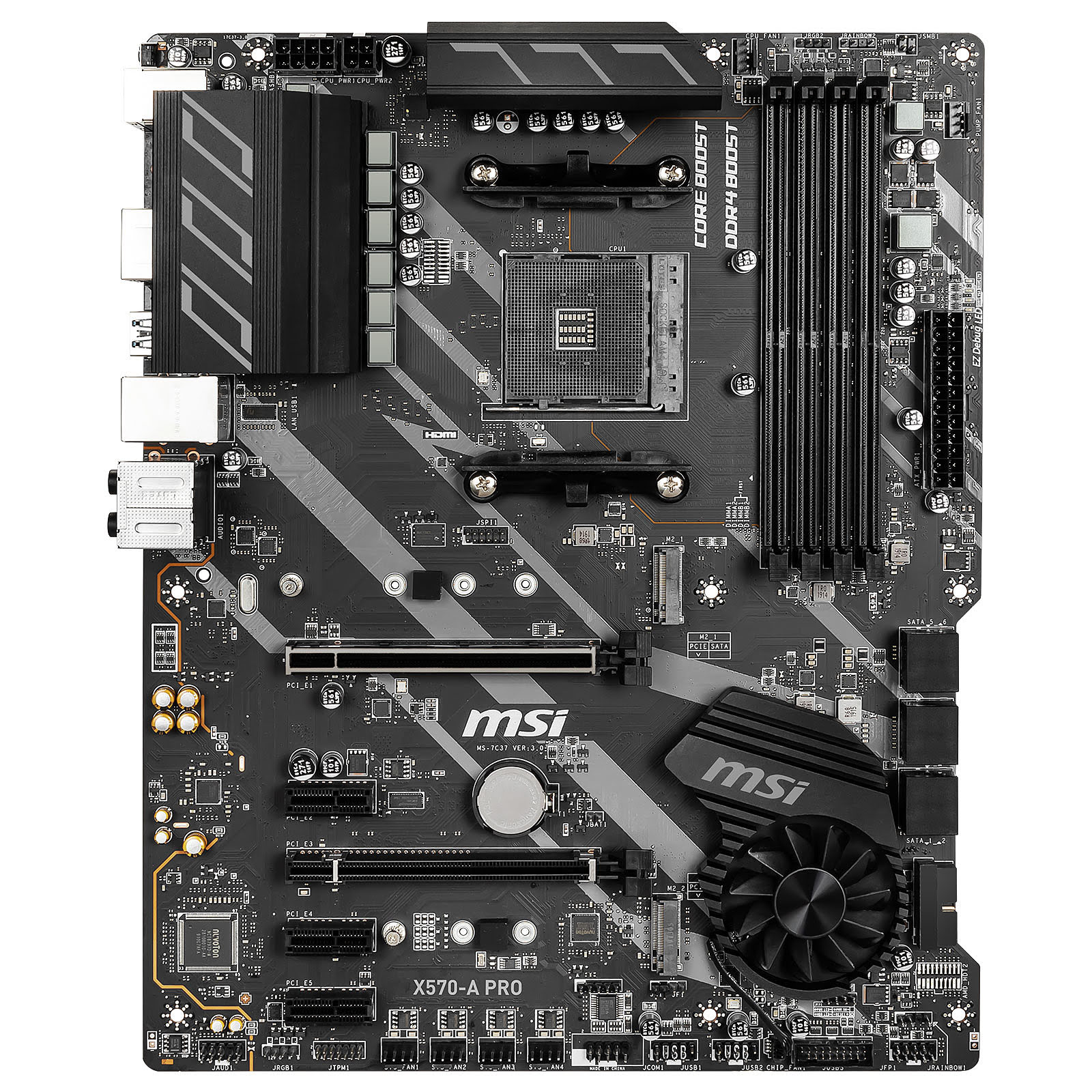 MSI X570-A PRO ATX  - Carte mère MSI - Cybertek.fr - 4