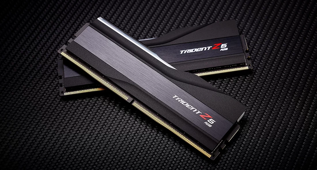 G.Skill Trident Z5 RGB - 2x32Go DDR5 6000Mhz - Mémoire PC G.Skill sur Cybertek.fr - 5