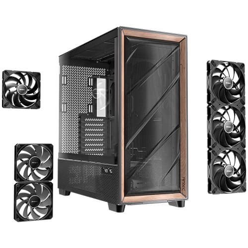 Antec FLUX PRO Black Noir - Boîtier PC Antec - Cybertek.fr - 20