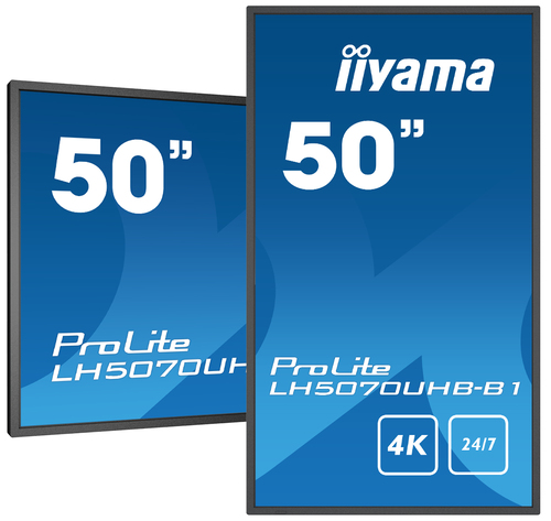 Iiyama LH5070UHB-B1 (LH5070UHB-B1) - Achat / Vente Affichage dynamique sur Cybertek.fr - 4