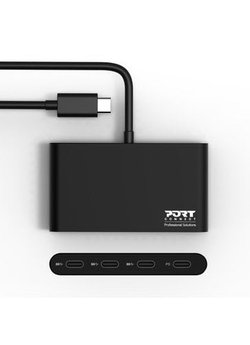 USB HUB TYPE C - 4 PORTS TYPE C# - Connectique PC - Cybertek.fr - 4