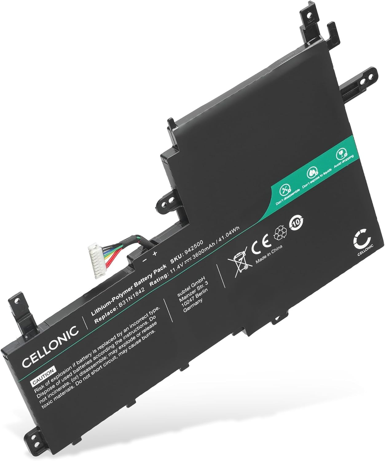 CELLONIC Batterie Compatible avec ASUS VivoBook 15 - 0