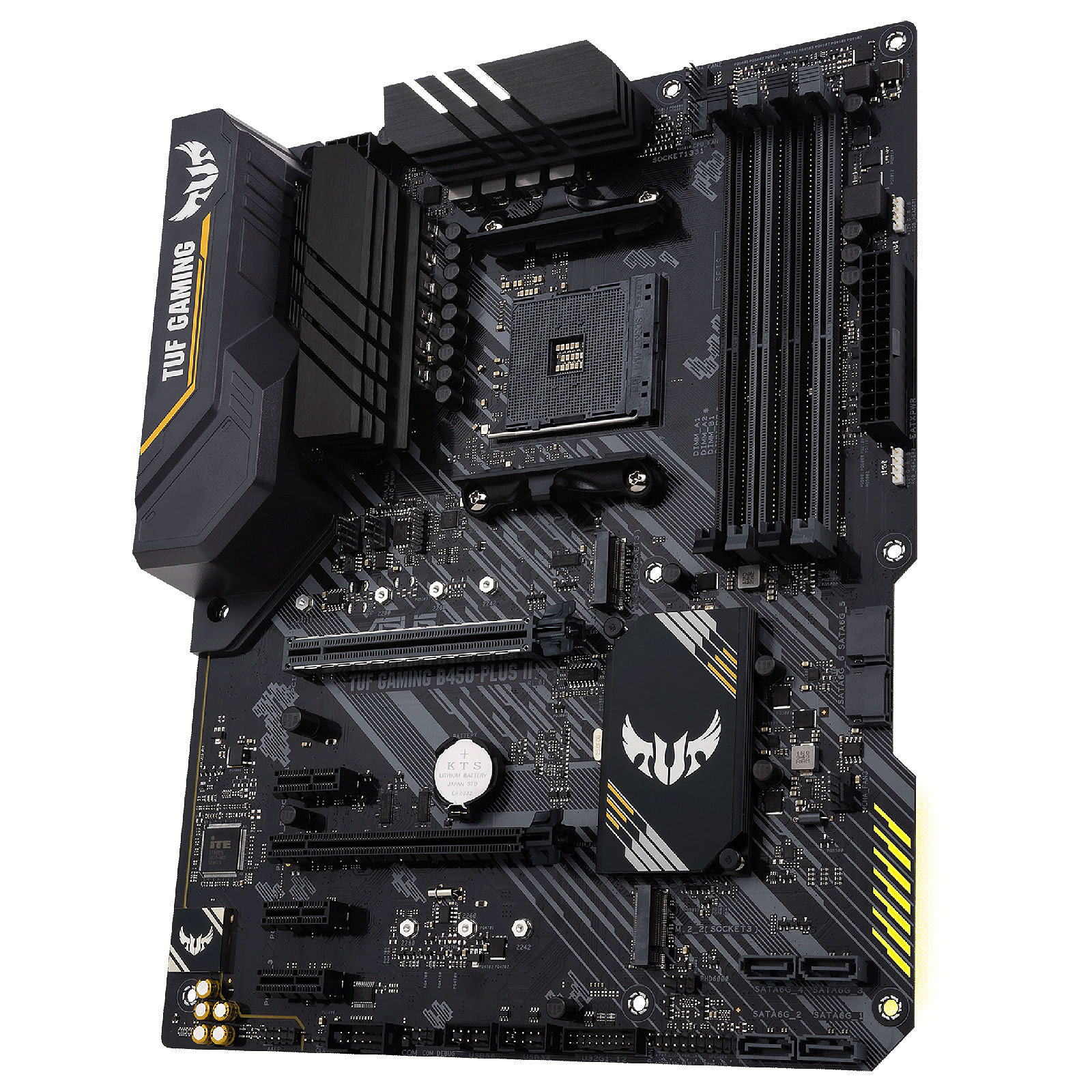 Asus TUF B450-PLUS GAMING II ATX  - Carte mère Asus - Cybertek.fr - 3