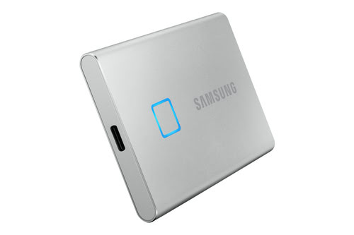 Samsung Portable T7 Touch 500Go USB3.2 Gen.2 Silver (MU-PC500S/WW) - Achat / Vente Disque SSD externe sur Cybertek.fr - 5