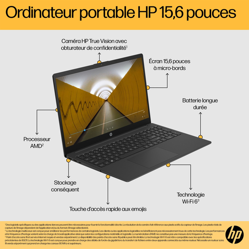 HP B23A7EA#ABF - PC portable HP - Cybertek.fr - 5