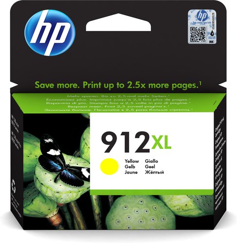 image produit HP Cartouche 912XL - Jaune Cybertek