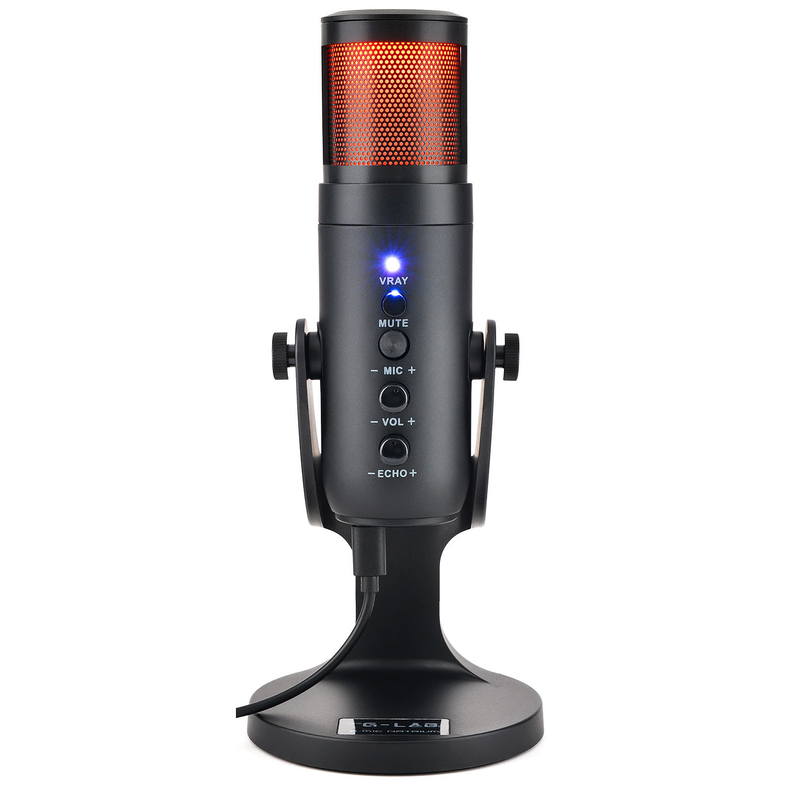 The G-LAB Microphone RGB - K-MIC-NATRIUM (K-MIC-NATRIUM) - Achat / Vente Accessoire Streaming / Vlogging  sur Cybertek.fr - 1