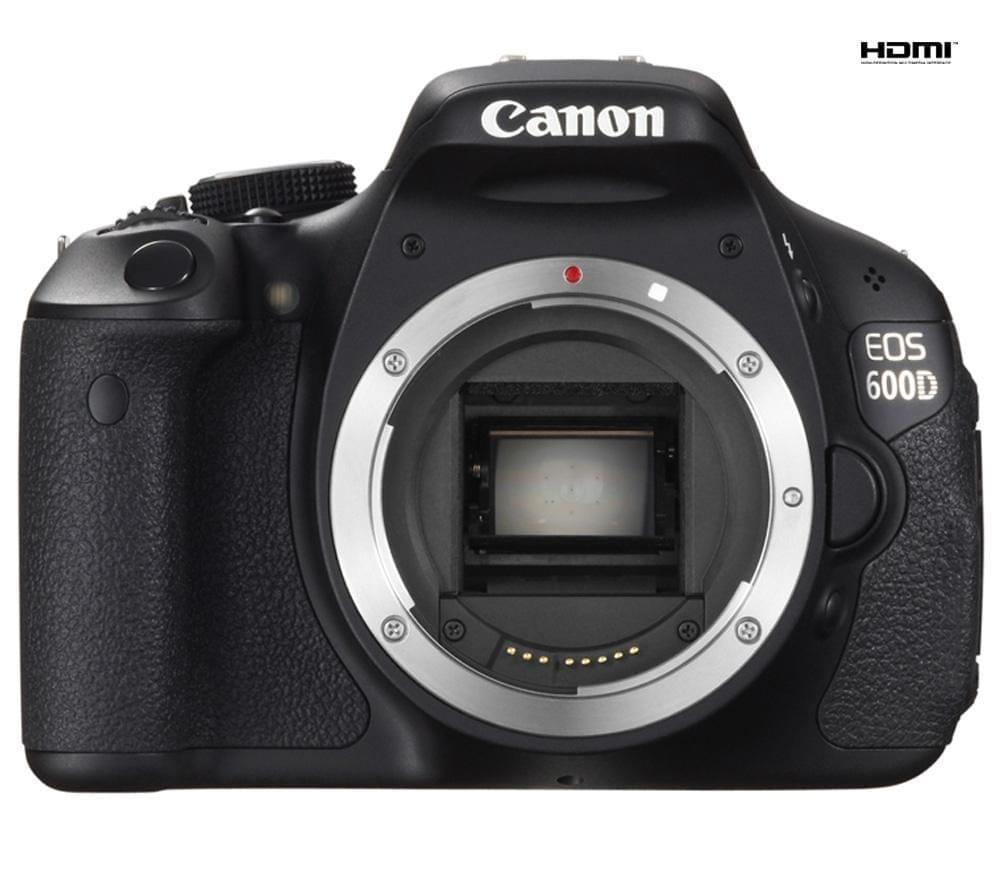 Canon EOS 600D Nu Noir - 18.7MP/3"/SD - Table de mixage Canon - 0