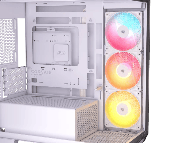 Corsair 2800X RS-R ARGB Blanc + RM750e Blanc Blanc - Boîtier PC - 2