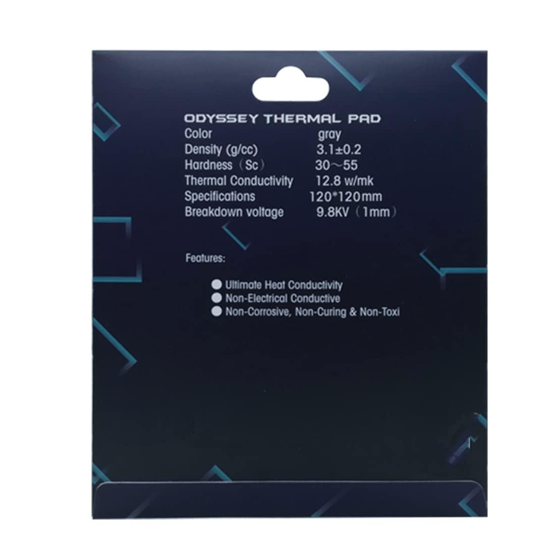 Compatible Pad Thermique 12,8 W/MK - 120x120x3mm  (B091BQV5KX) - Achat / Vente Accessoire carte graphique sur Cybertek.fr - 2