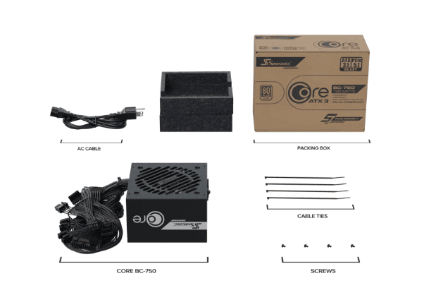 Seasonic 80+ Bronze (750W) - Alimentation Seasonic - Cybertek.fr - 1