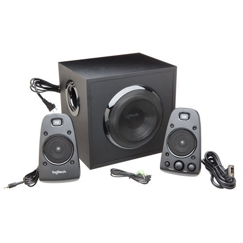 Logitech 2HP+Caisson Speaker System Z623 THX - Enceinte PC Logitech - 4