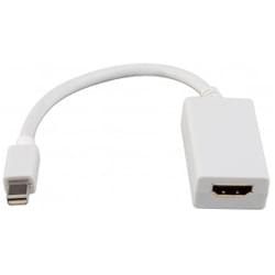 Convertisseur mini DisplayPort + audio vers HDMI - Connectique PC - 0