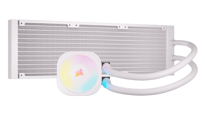 Corsair iCUE LINK TITAN - 360 RX RGB AIO/360mm - Blanc - Watercooling - 6
