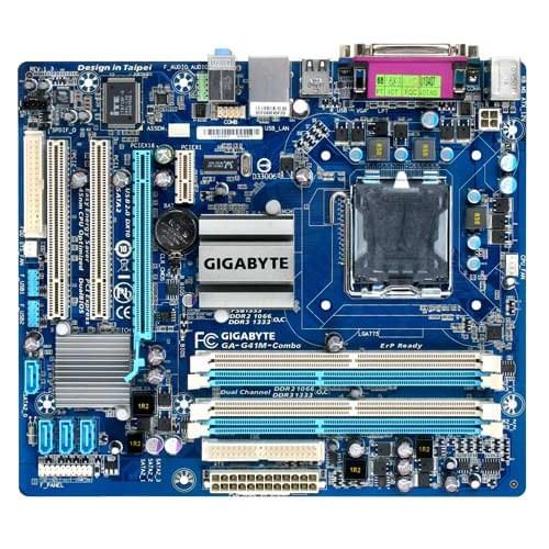 Gigabyte G41M-COMBO Micro-ATX  - Carte mère Gigabyte - Cybertek.fr - 0
