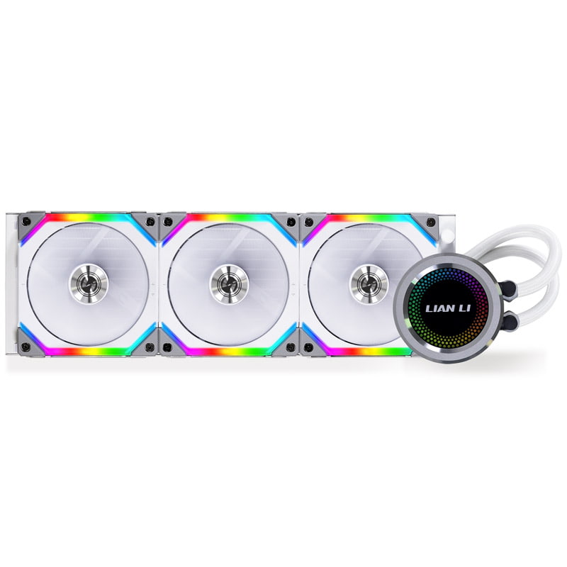 Lian-Li GALAHAD AIO 360 RGB Blanc v2 - Watercooling Lian-Li - 3