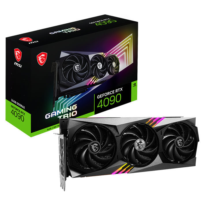 MSI GeForce RTX 4090 GAMING TRIO-Seconde Vie-Bon Etat - Carte graphique - 0