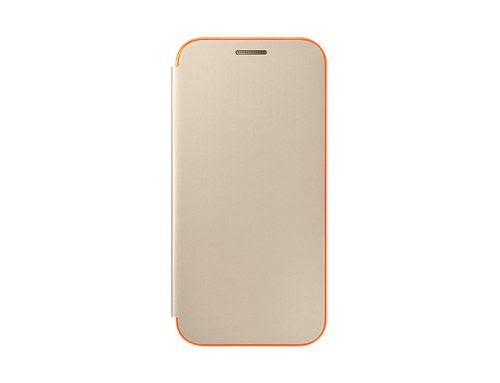image produit Samsung Neon Flip cover  Or pour Samsung A3 2017 Cybertek