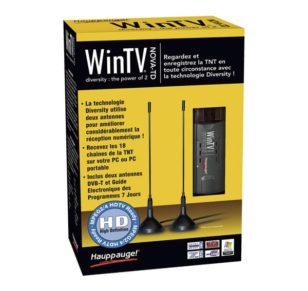 WinTV Nova TD Stick HD (2xTNT HD) - Tuner TNT Hauppauge - 0