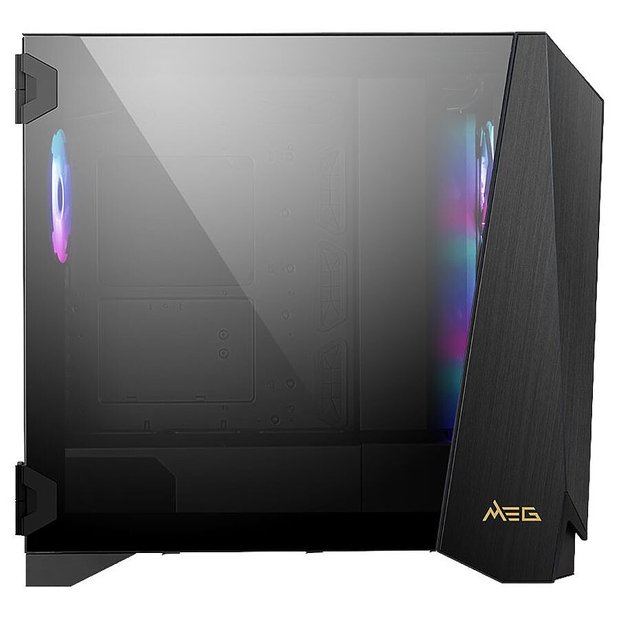 MSI Pack MSI Boitier MEG PROSPECT 700R+Alim 1000W Gold# Noir - Boîtier PC - 9